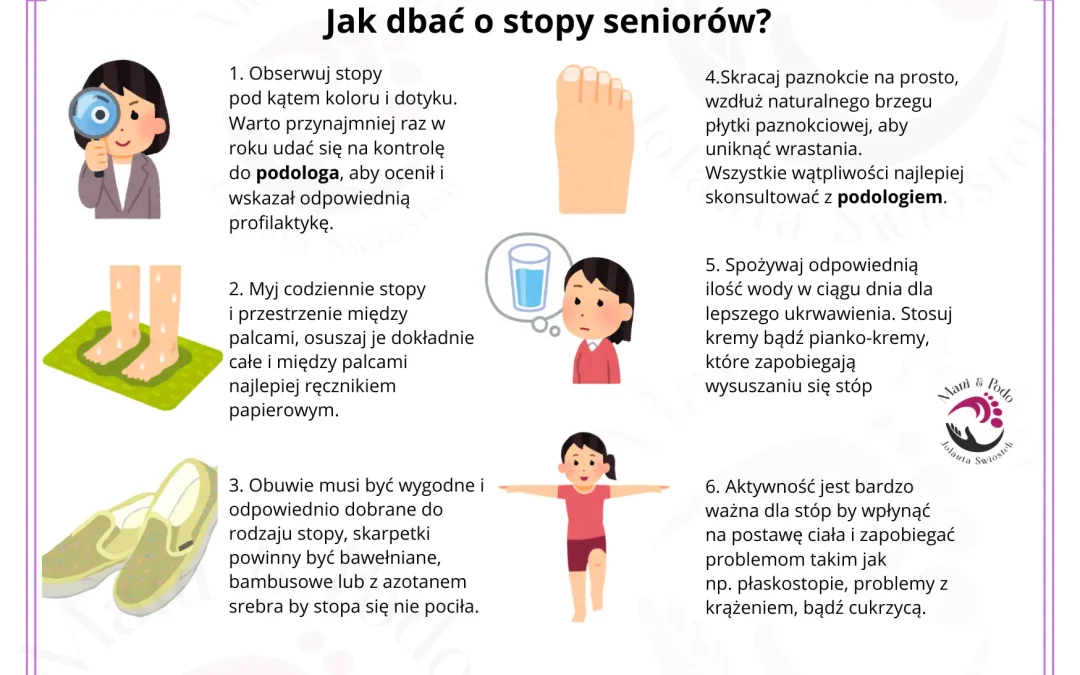 Jak dbać o stopy seniorów?